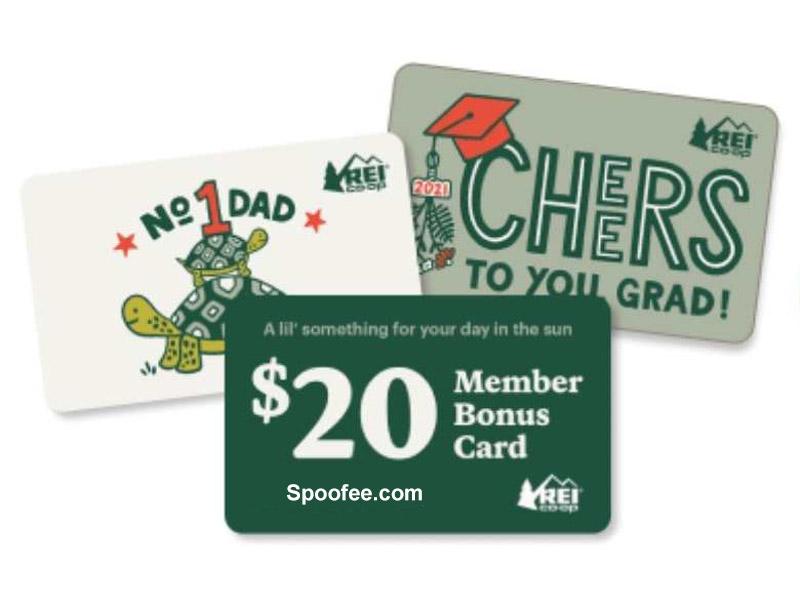 Buy a $100 REI Gift Card and Get $20 Digital Bonus Card for Free