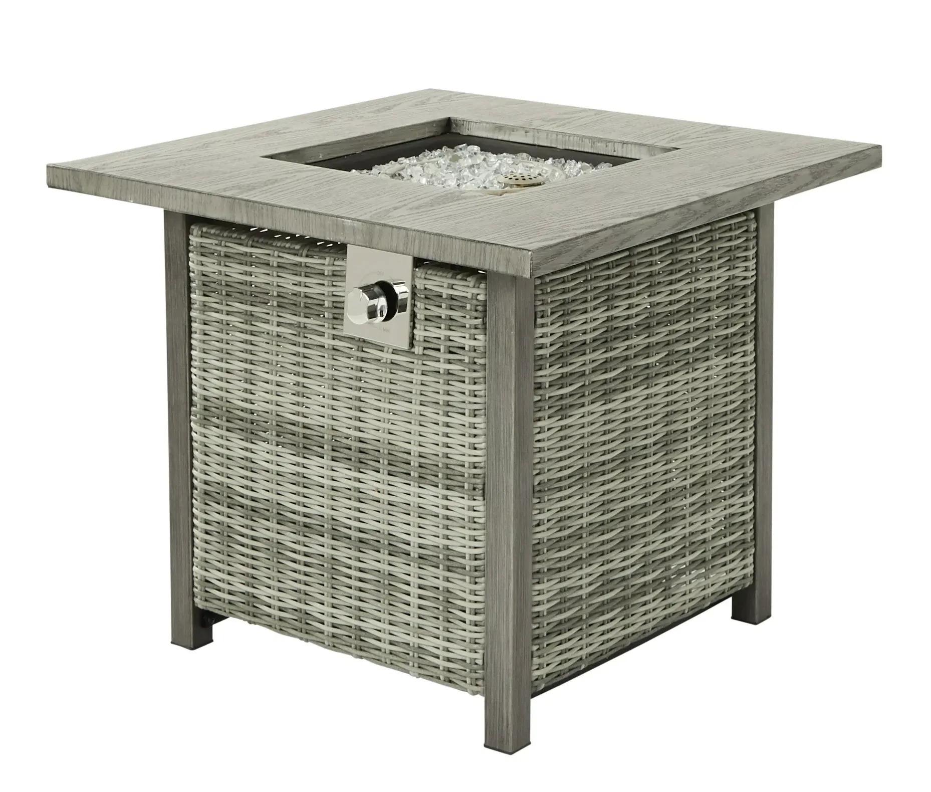 Better Homes and Gardens Square Wicker Propane Fire Pit for $127 Shipped