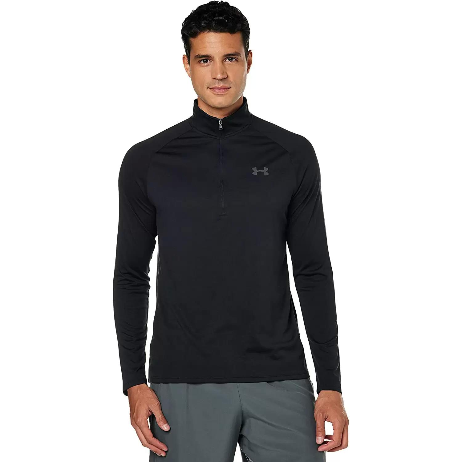 Under Armour Tech 2.0 Long Sleeve 1/2-Zip Top for $14.98