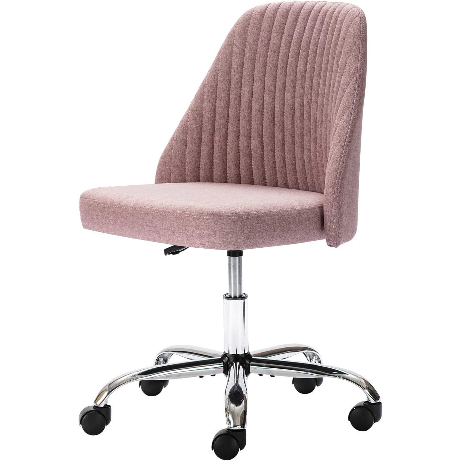 edx Home Office Mauve Pink Desk Chair for $49 Shipped