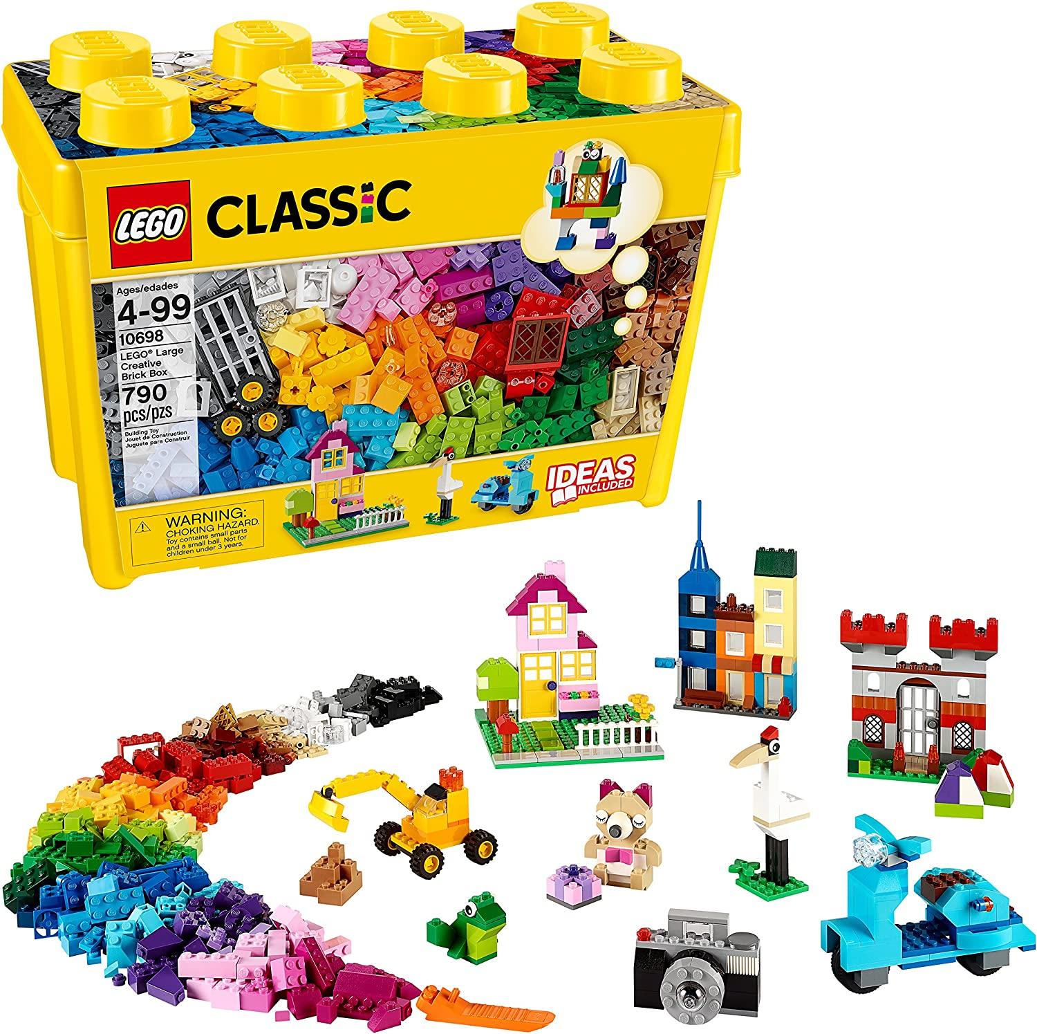 Lego Classic Large Creative Brick Box 10698 Building Toy Set for $34.99 Shipped