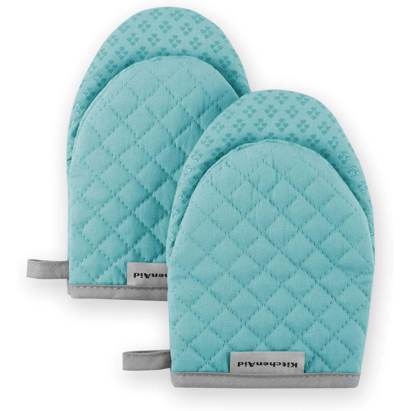 KitchenAid Asteroid Mini Oven Mitt 2 Pack for $7.08