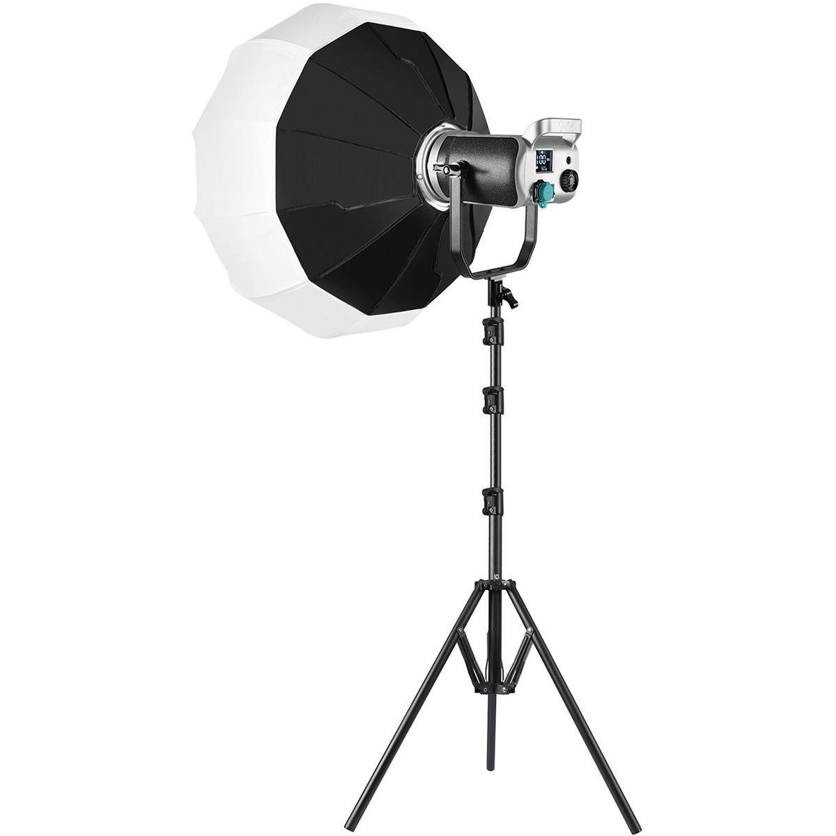 GVM SD200D Bi-Color LED Video Spotlight Kit with Lantern Softbox for $239 Shipped