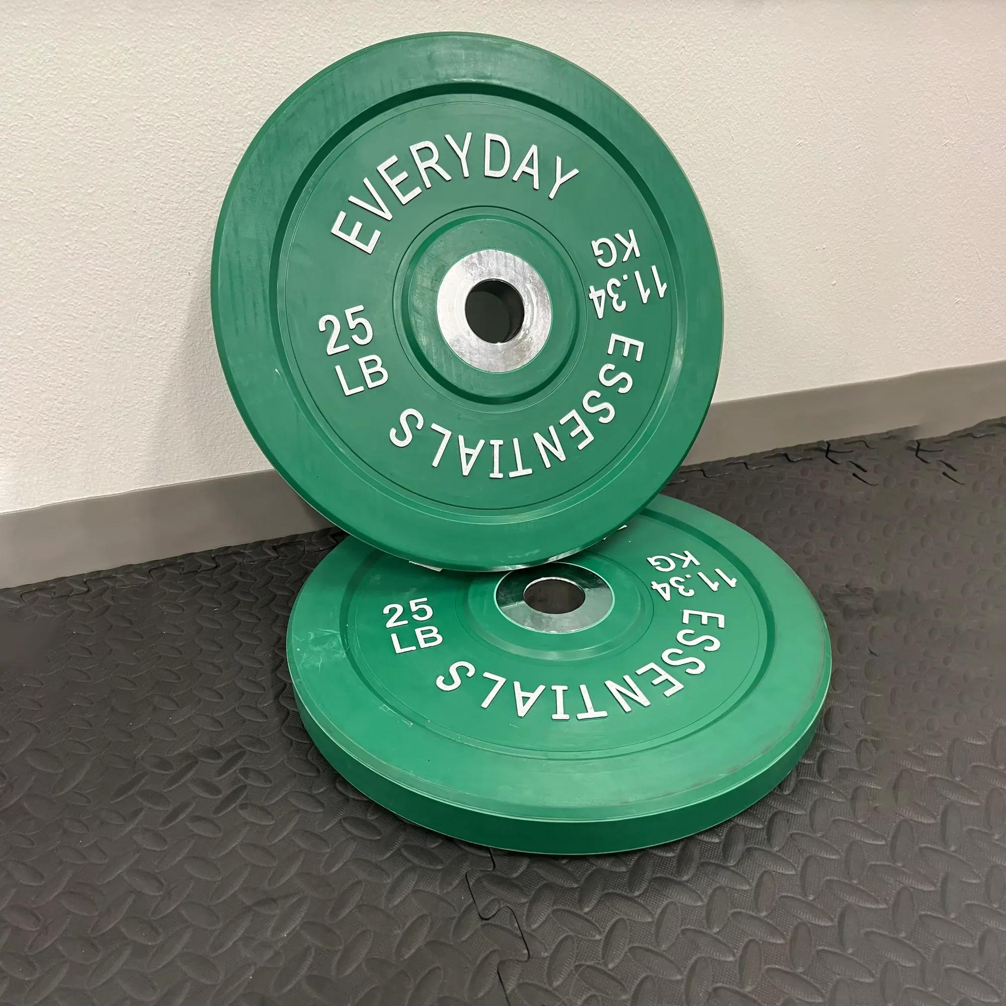 25lbs BalanceFrom Color Coded Olympic Bumper Plate Weight Plates for $39.99 Shipped