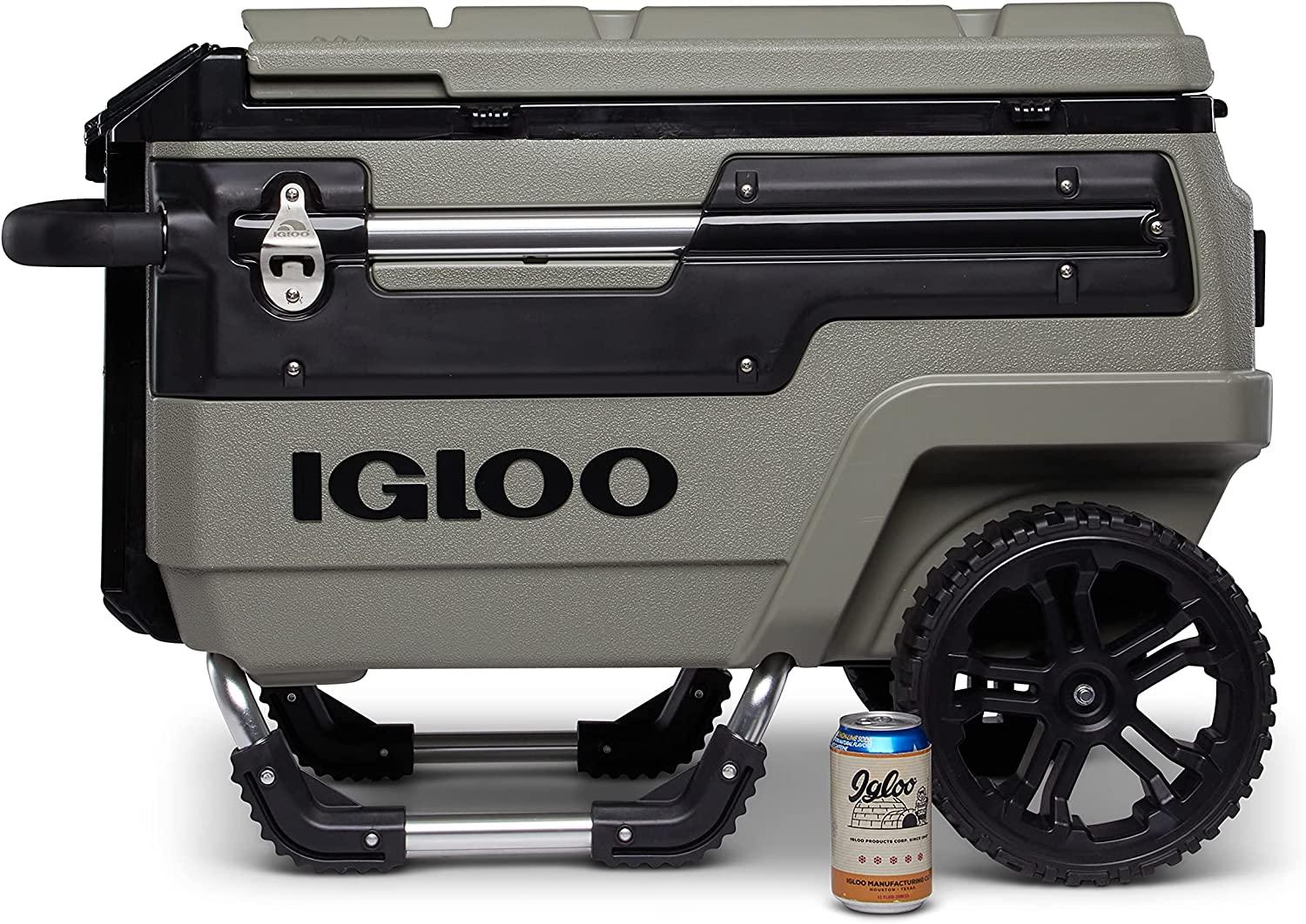 Igloo Premium Trailmate 70Qt Wheeled Rolling Cooler for $199.99 Shipped