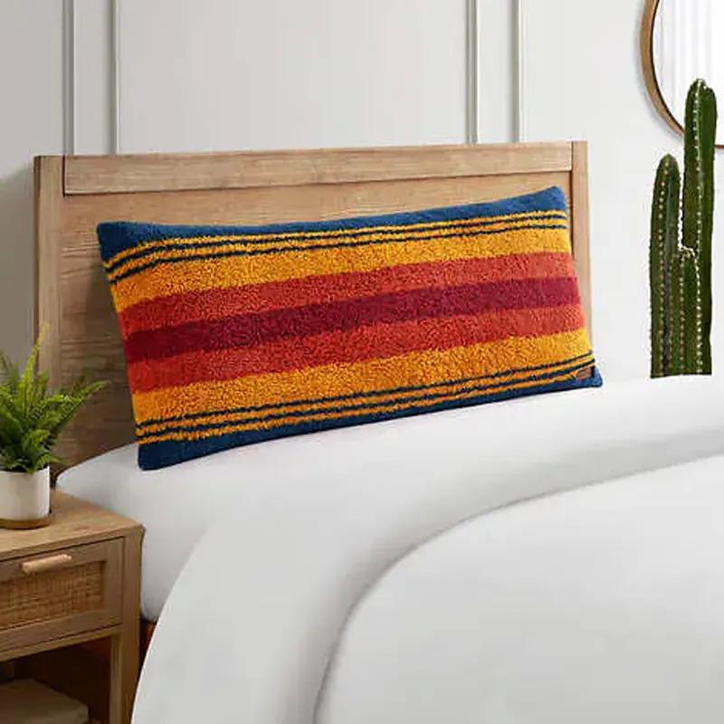 Pendleton Oversized Sherpa Bolster Pillow Deals