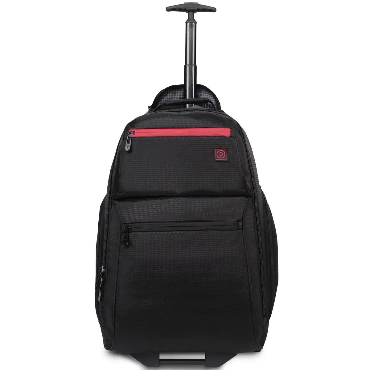 Protege Rolling Backpack with Telescopic Handle for $29