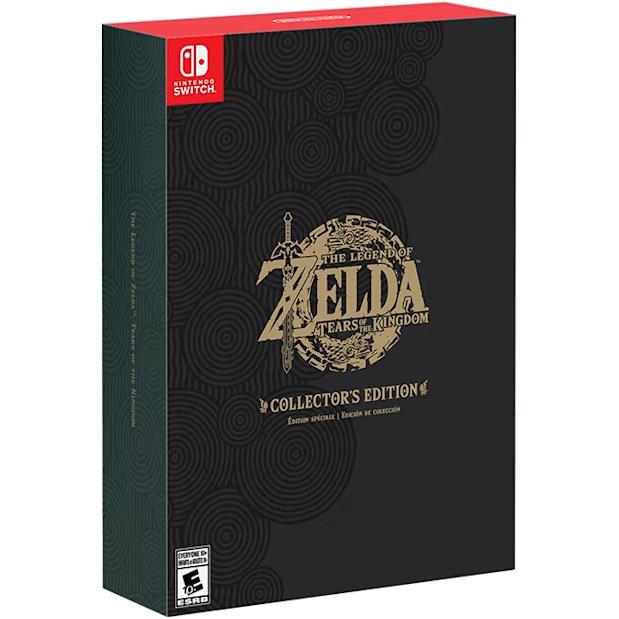 The Legend of Zelda Tears of the Kingdom Collectors Nintendo Switch for $129.99