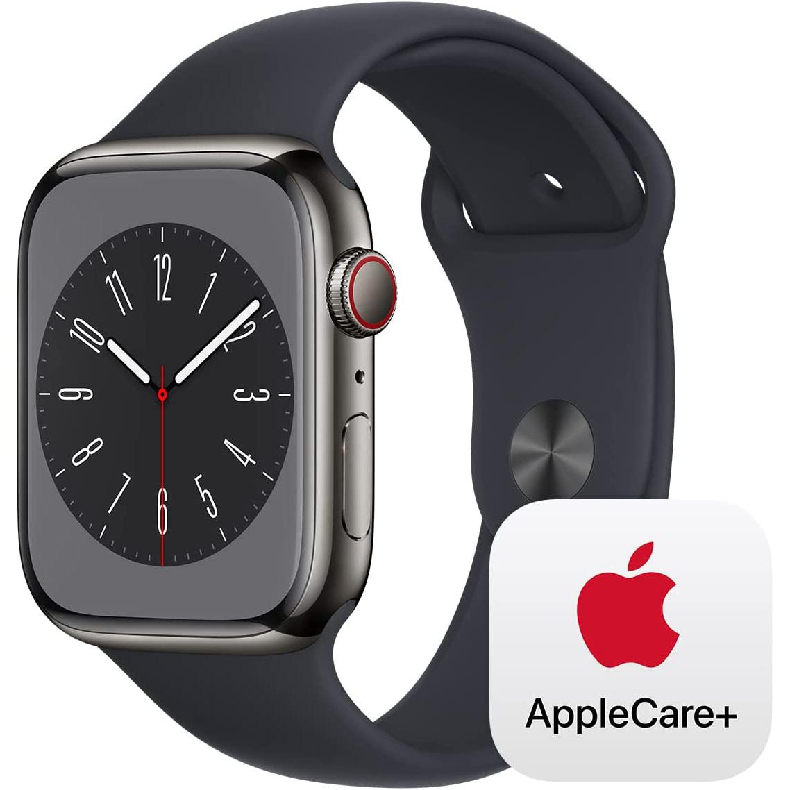 Apple Watch Series 8 GPS + Cellular + 2 Years Applecare for $529 Shipped