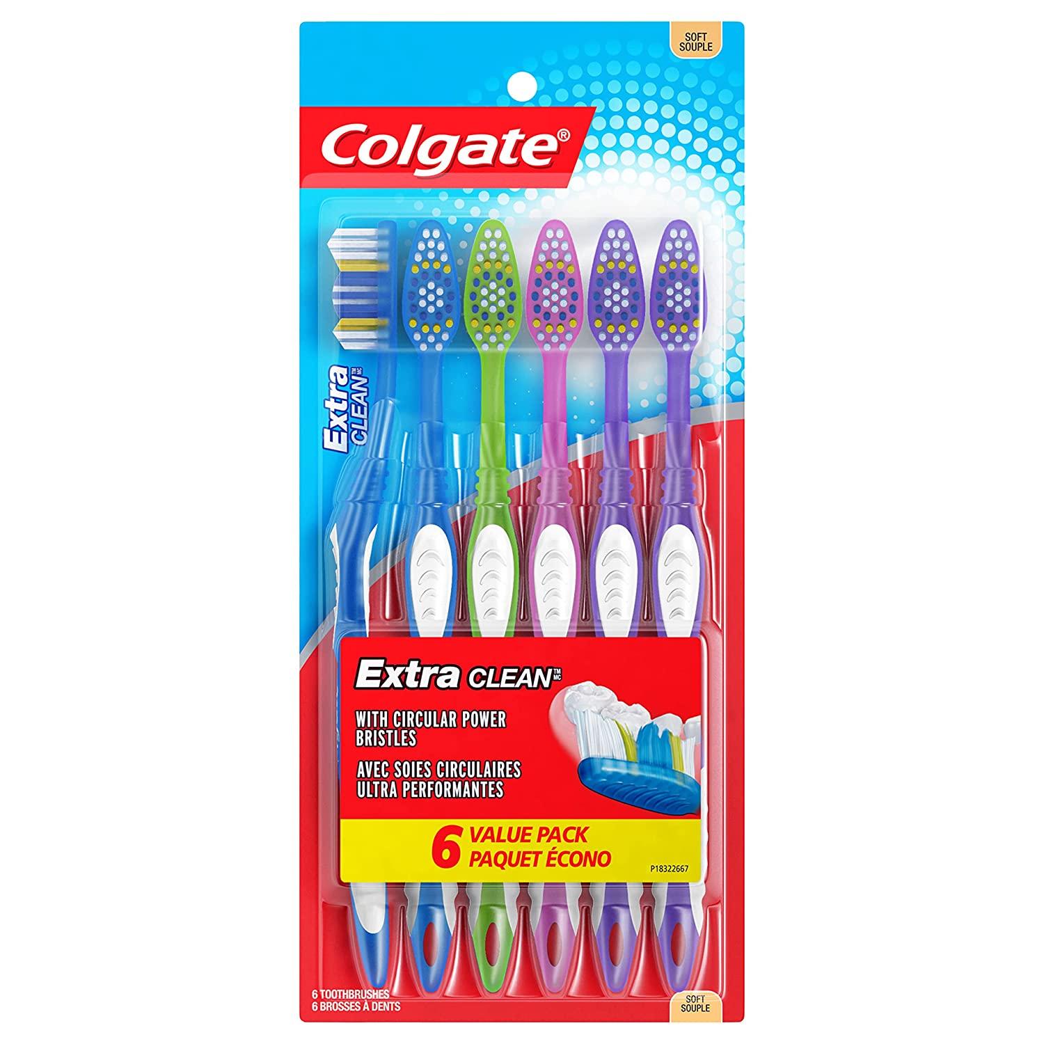 Colgate Extra Clean Toothbrush 18 Pack for $7.65 Shipped