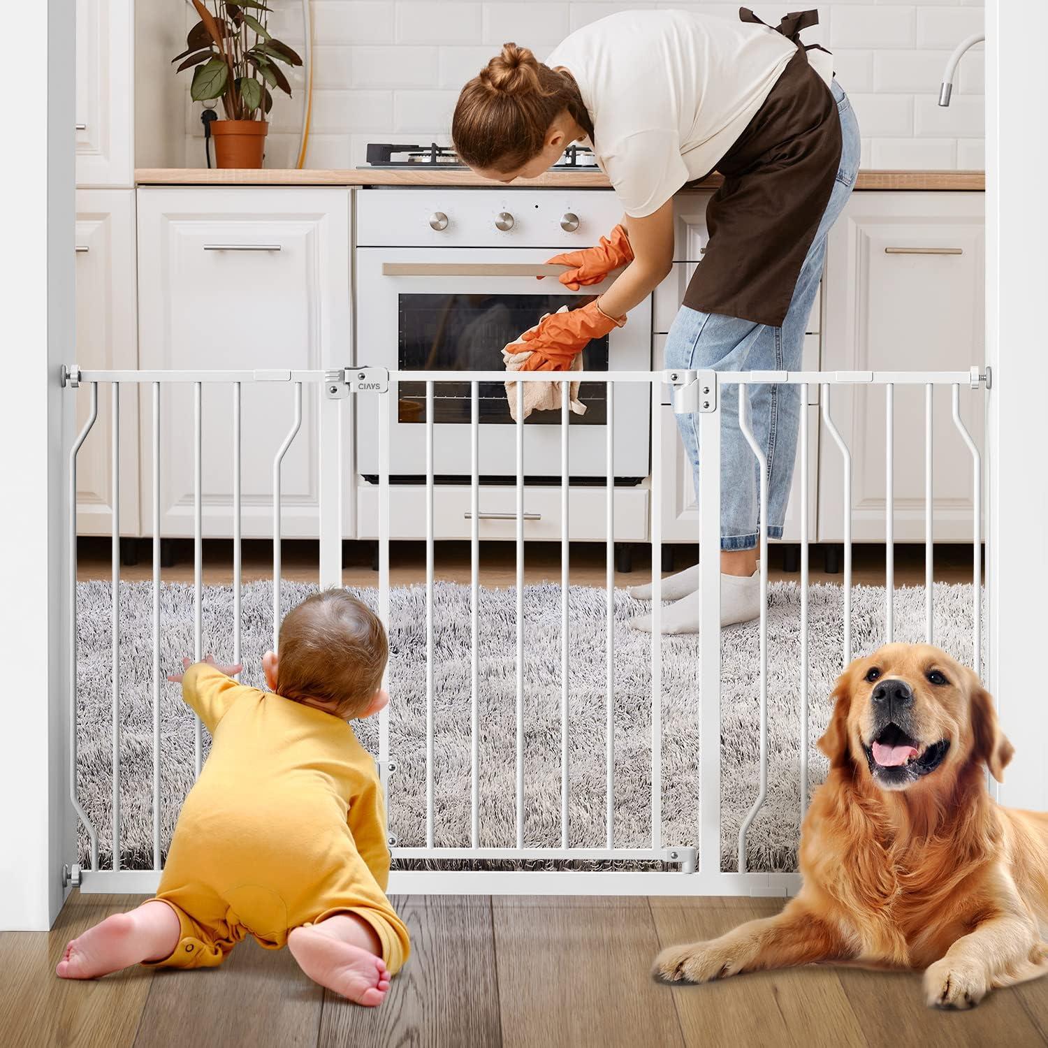 Baby Gate for Stairs Doorways and House for $29.23 Shipped