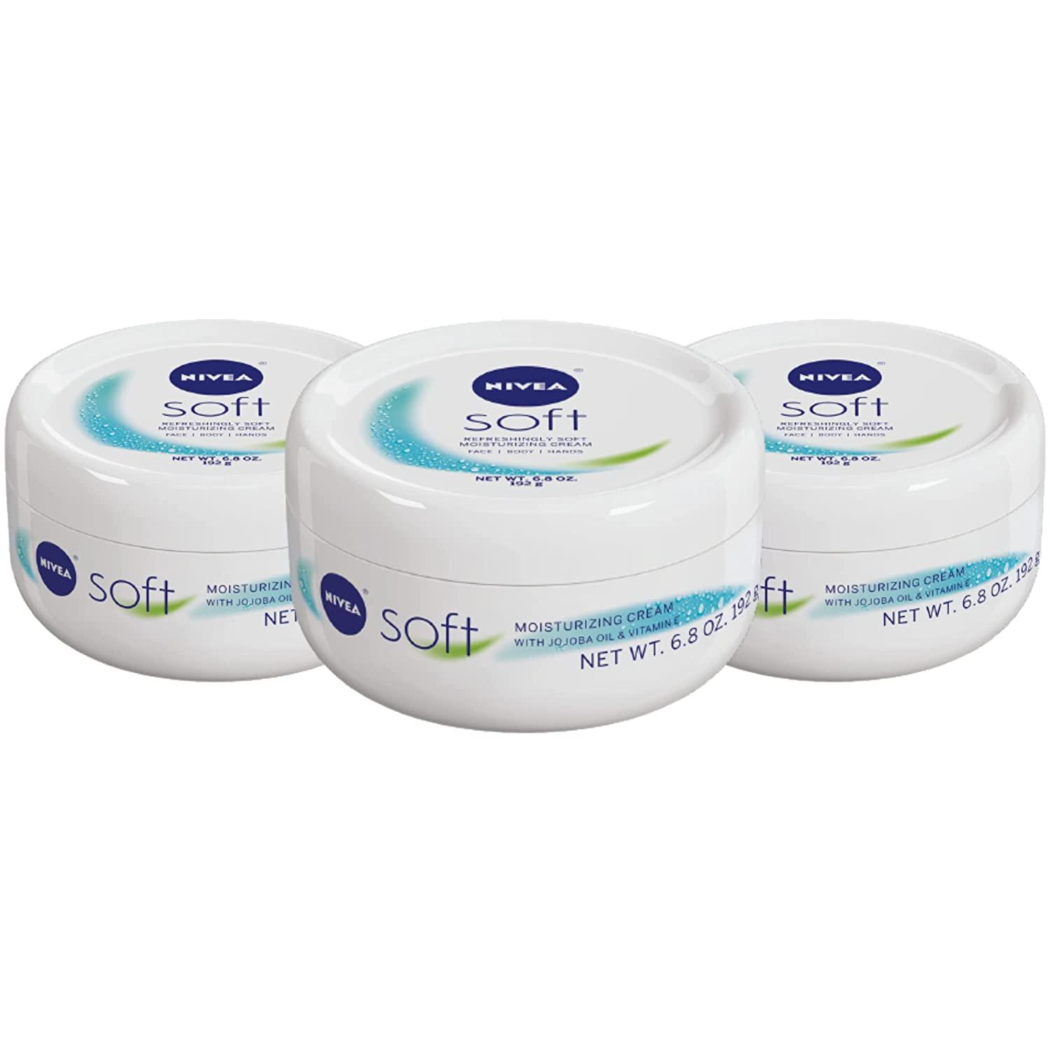 Nivea Soft Moisturizing Creme 3 Pack for $9.86 Shipped