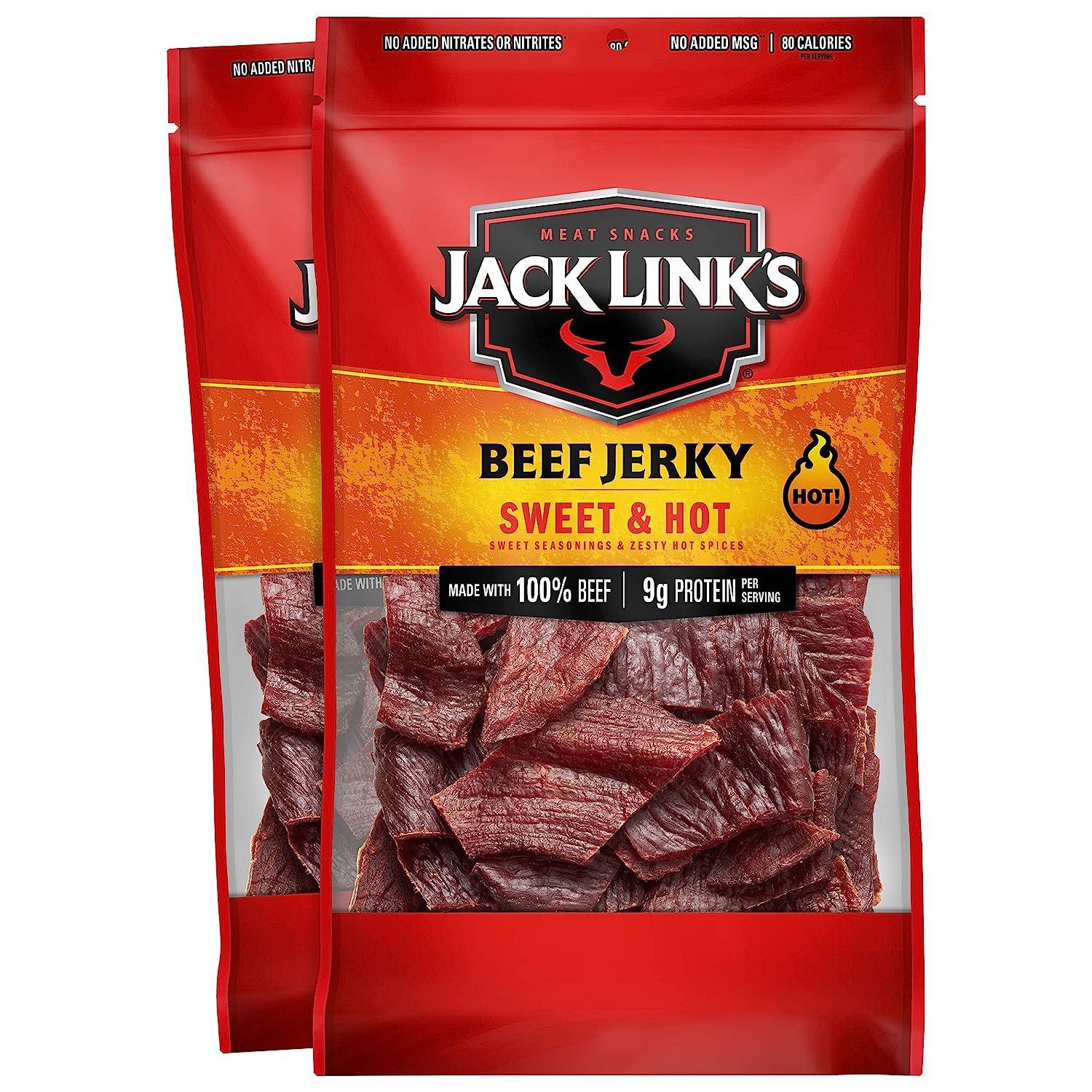 Jack Links Beef Jerky Sweet and Hot 2 Pack for $15.09 Shipped