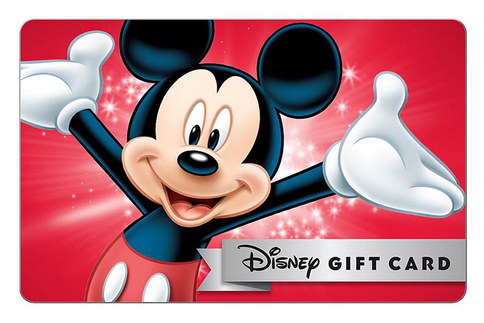 Disneyland and Disney World Discounted Gift Cards for 10% Off