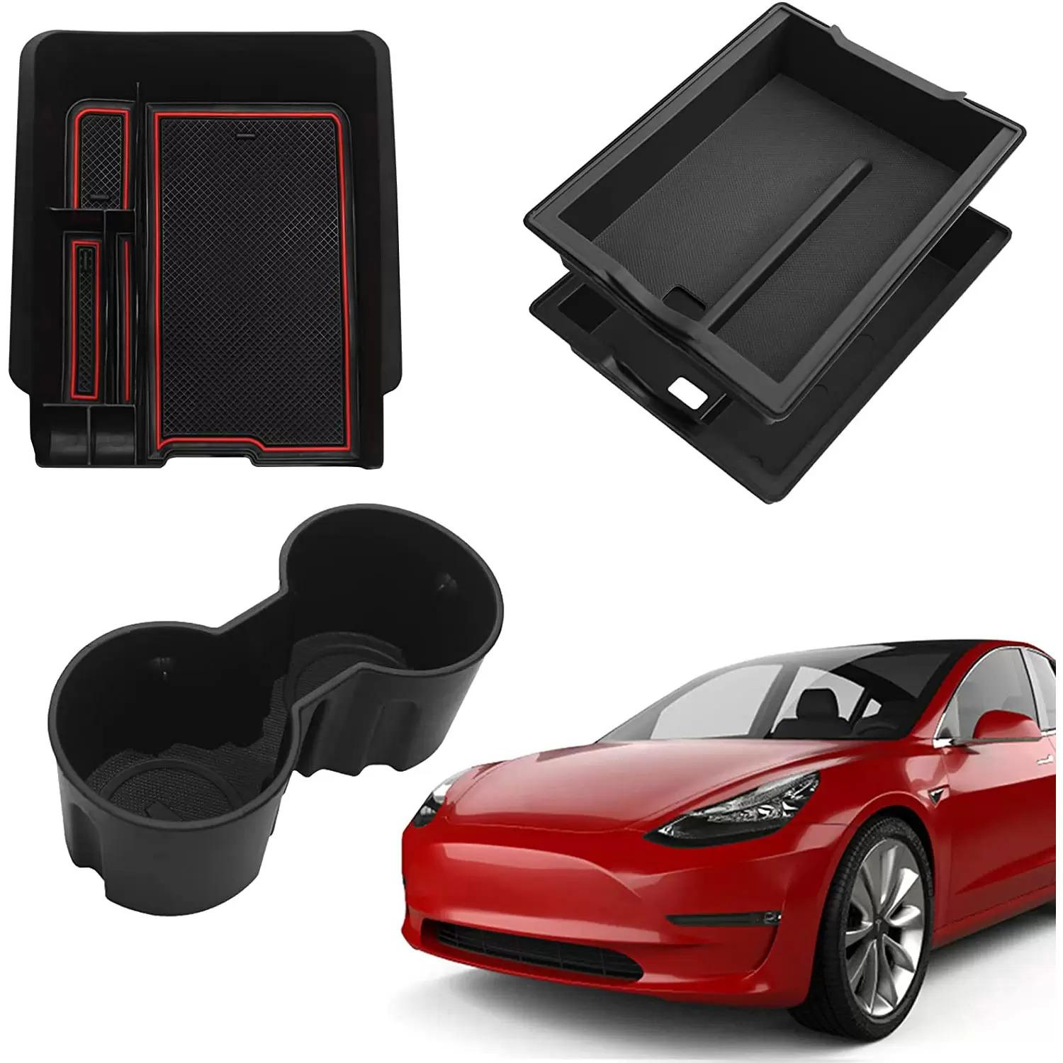 Tesla Model 3 Accessories like Cup Holders from $4.97