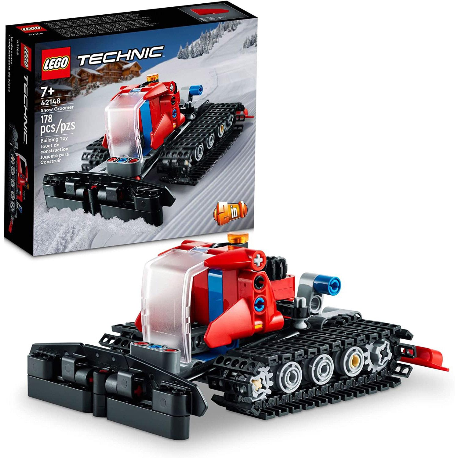 LEGO Technic Snow Groomer to Snowmobile 42148 for $9.28