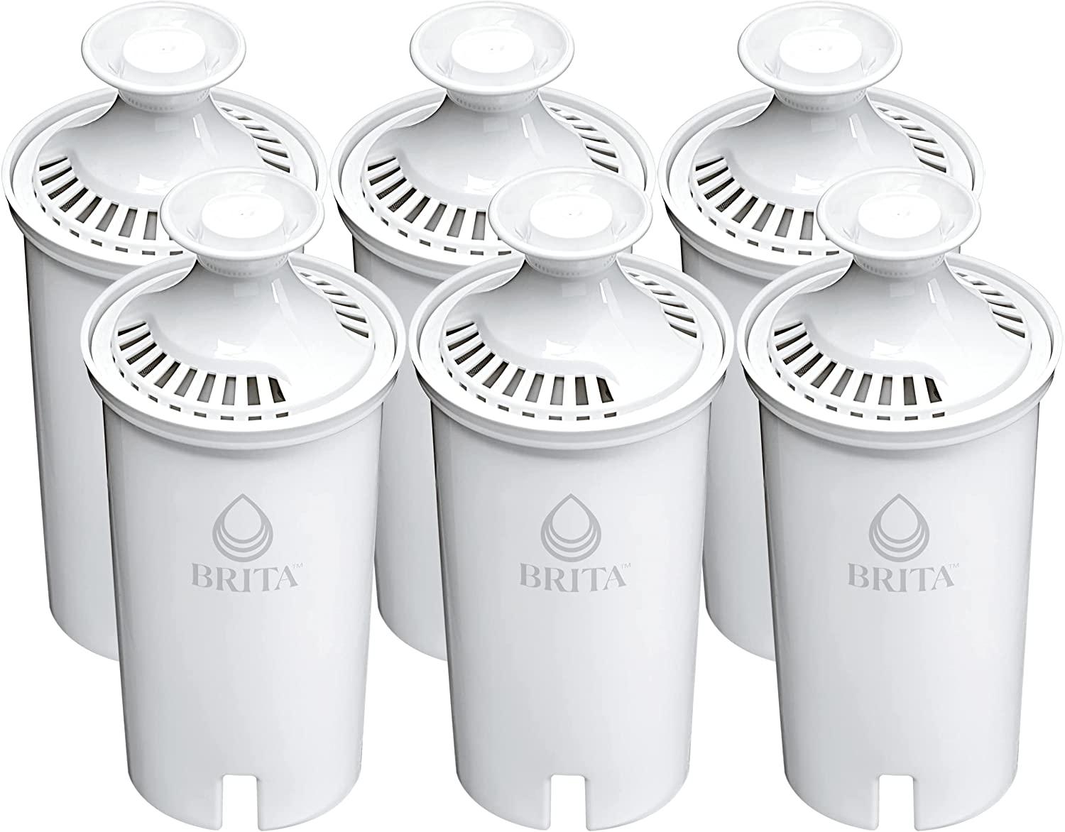 Brita Pitcher Standard Replacement Water Filters 6 Pack for $16.78 Shipped