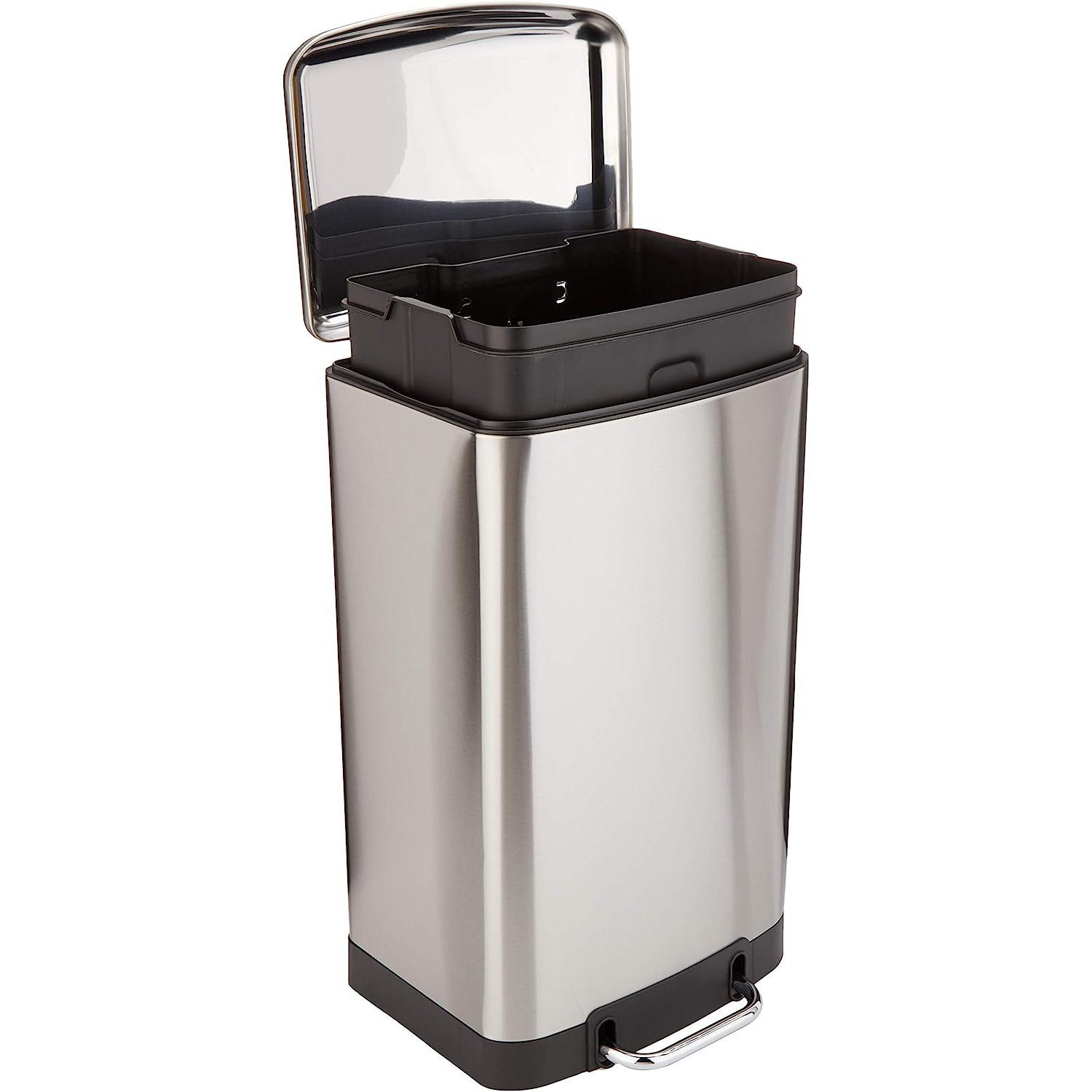 Amazon Basics 40L Smudge Resistant Trash Can for $35.60 Shipped