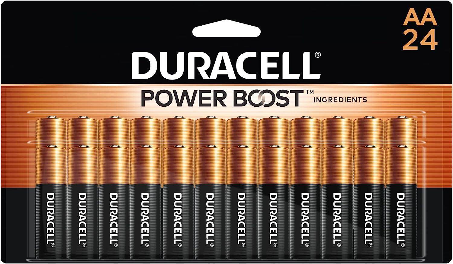 Duracell Coppertop AA Batteries 24 Pack for $12.02 Shipped