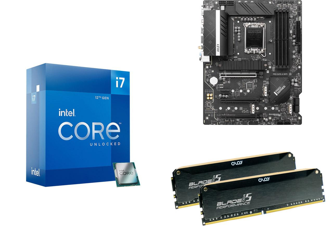 Intel Core i7-12700K and 32GB DDR5 Memory with MSI Motherboard for $414.99 Shipped