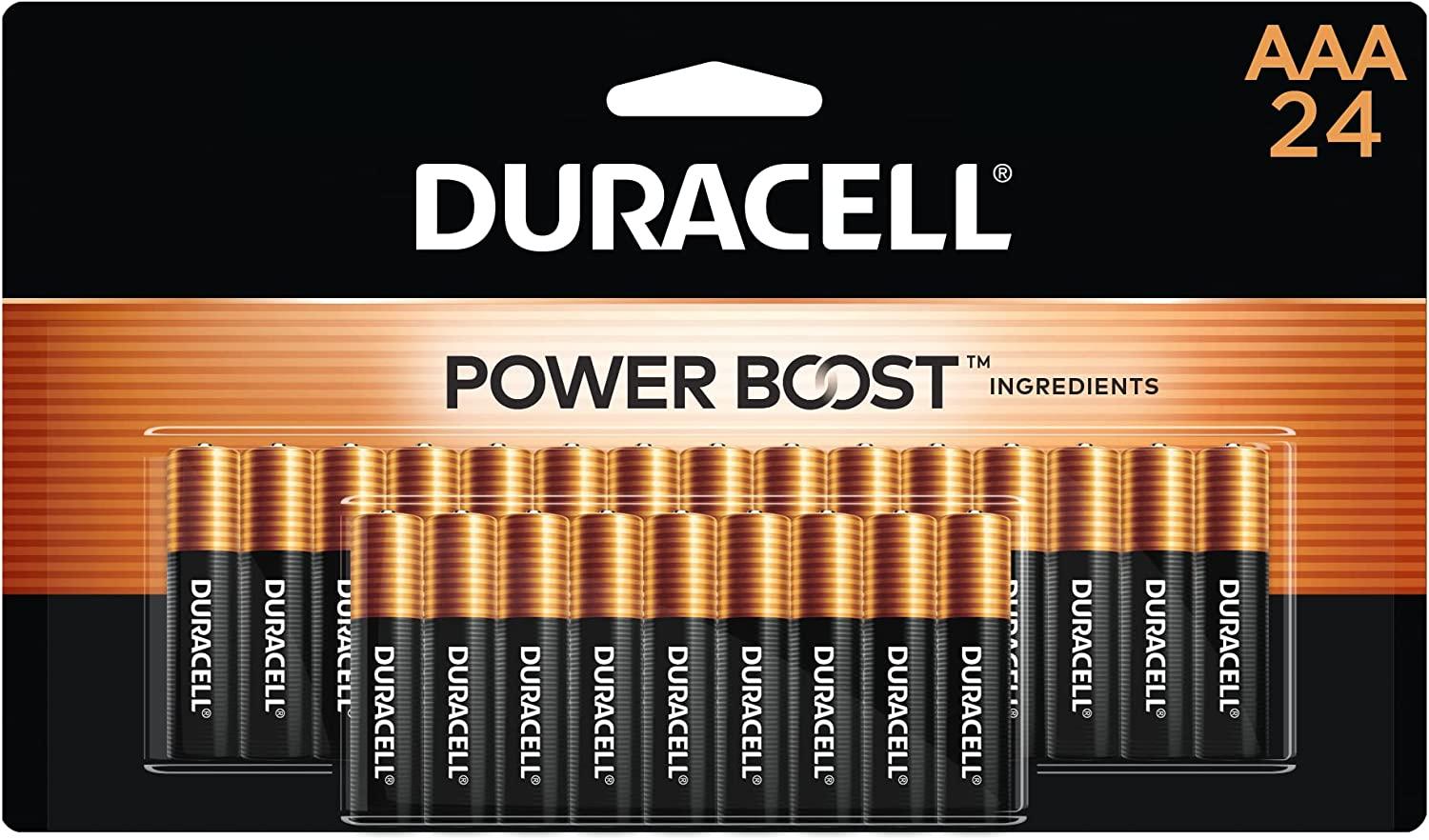 Duracell Coppertop AAA Batteries with Power Boost 24 Pack for $11.38 Shipped