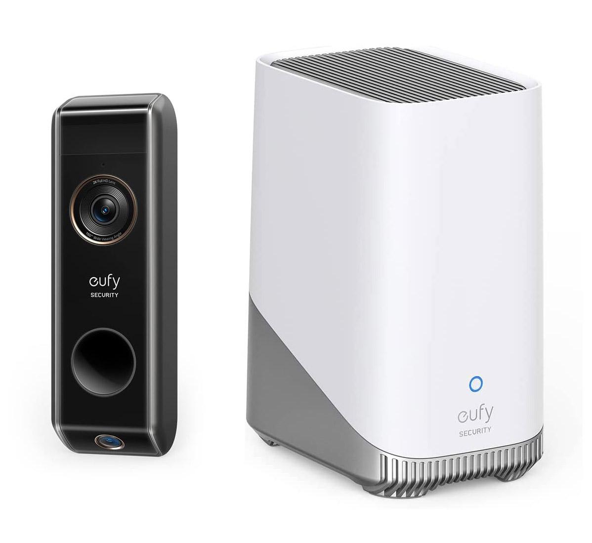 eufy Security Video Doorbell Dual Camera with S380 Homebase for $219.99 Shipped