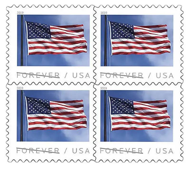 100 USPS Forever Stamps for $62.75 Shipped