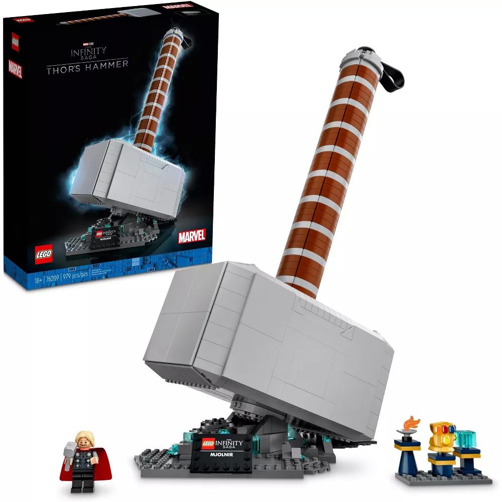 Lego Marvel Thors Hammer Building Kit 76209 for $69.99 Shipped