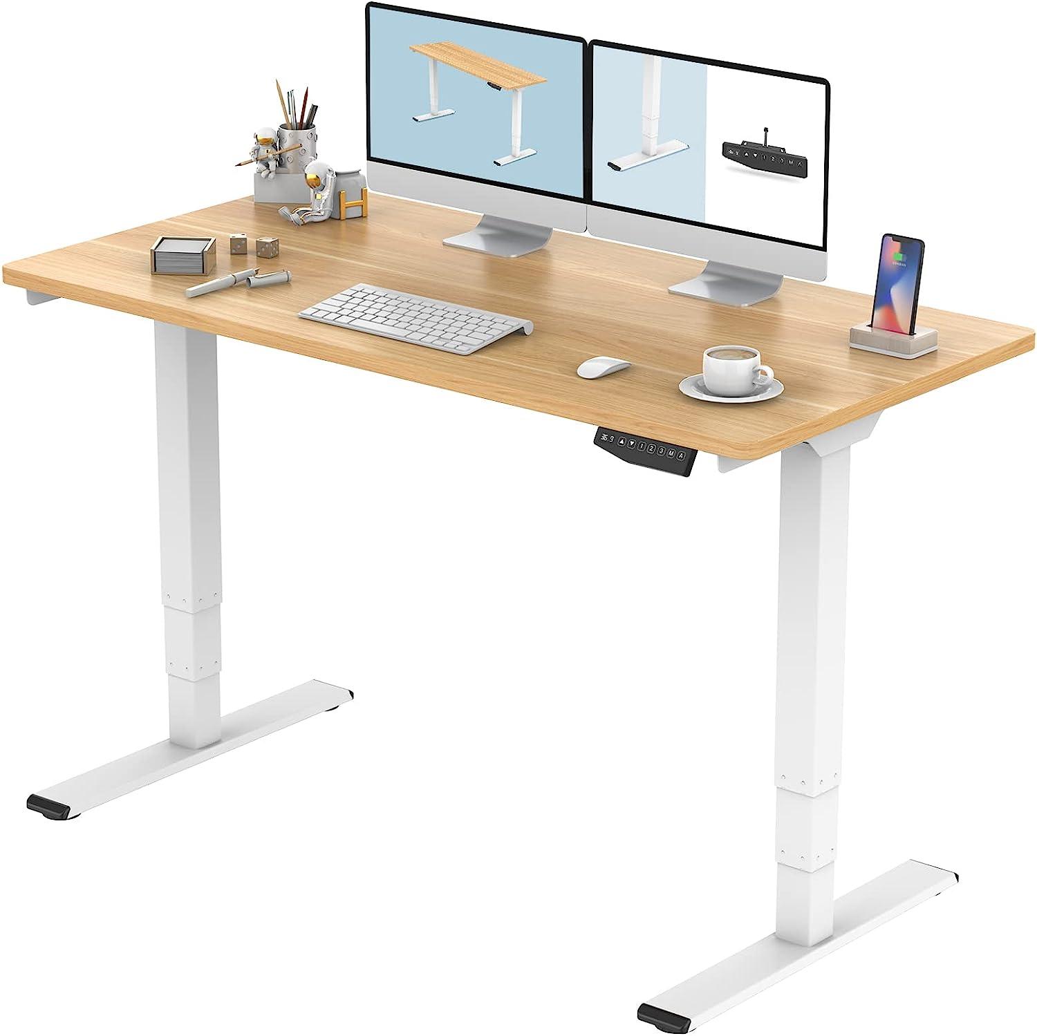 Flexispot 55in Pro 3 Stages Dual Motor Electric Standing Desk for $299.99 Shipped