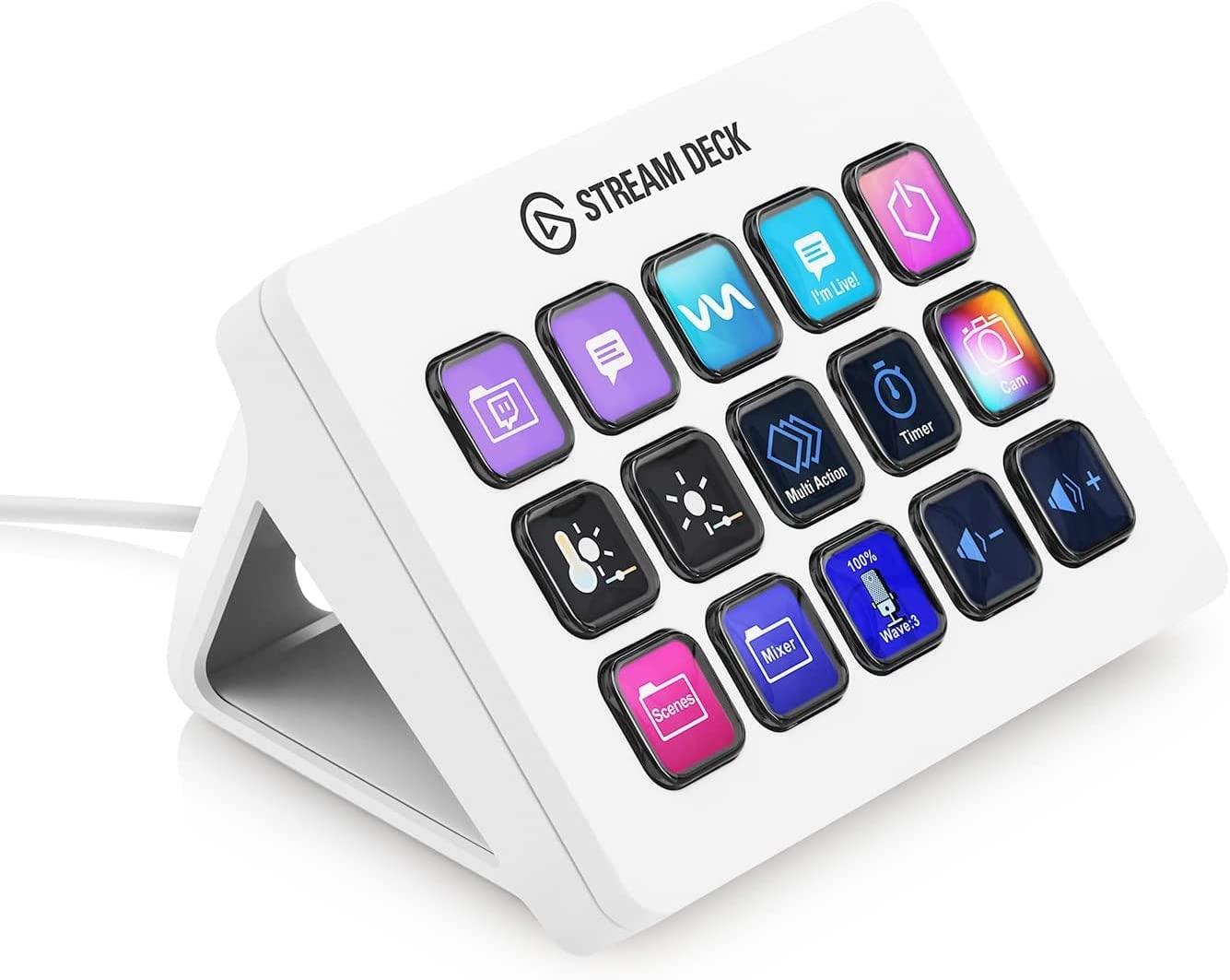 Elgato Stream Deck MK.2 White Studio Controller for $109.99 Shipped