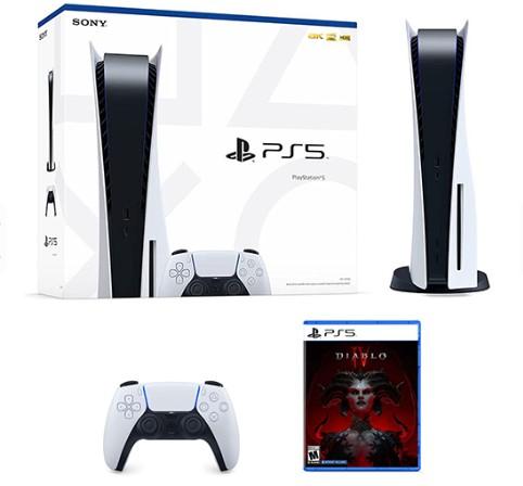 Sony PlayStation 5 Disc Console and Diablo IV for $499 Shipped