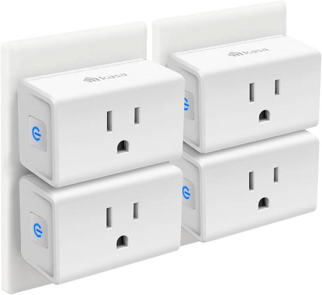 Kasa Smart Plug Mini 15A Wifi Smart Plug 4 Pack for $20.99 Shipped