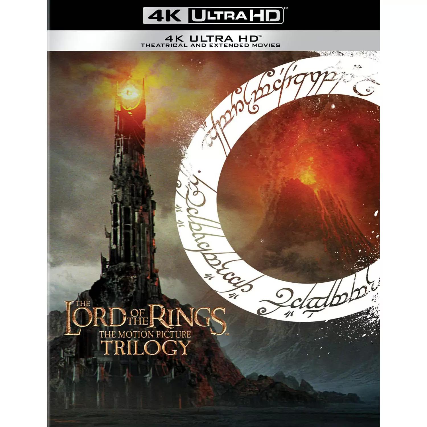 The Lord of the Rings Motion Picture Trilogy 4K UHD for $39.99 Shipped