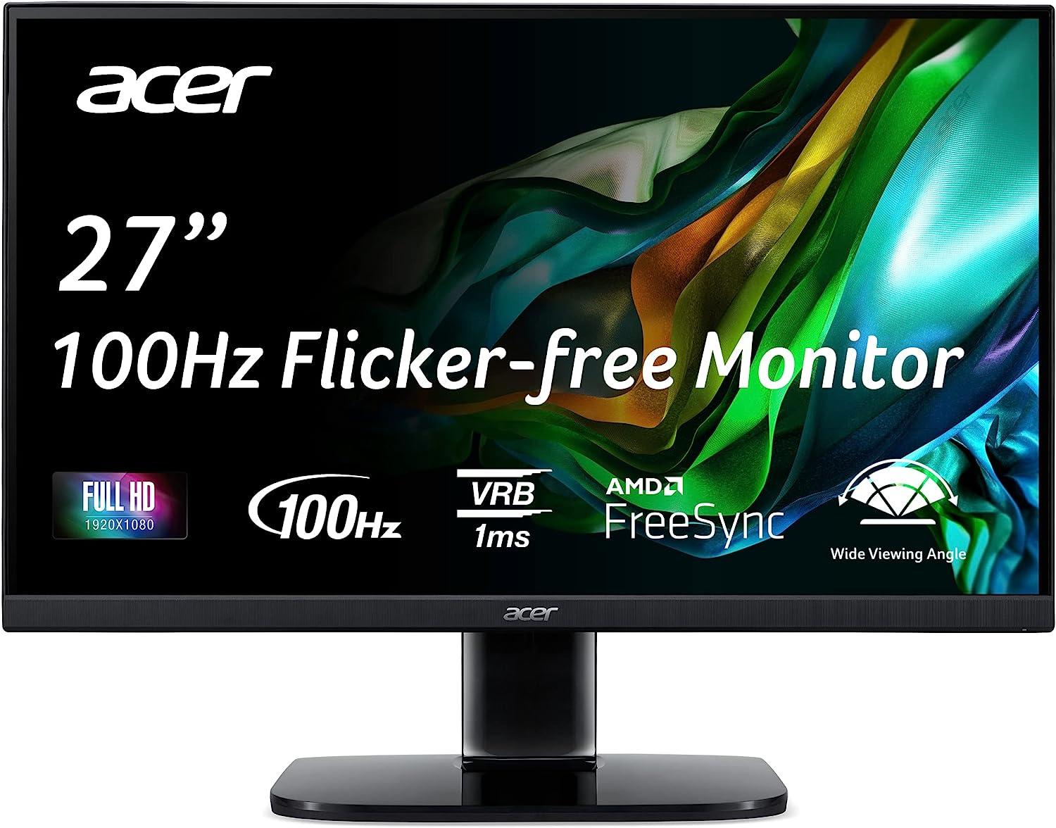 Acer KB272 EBI 27in IPS Full HD Monitor for $99.99 Shipped