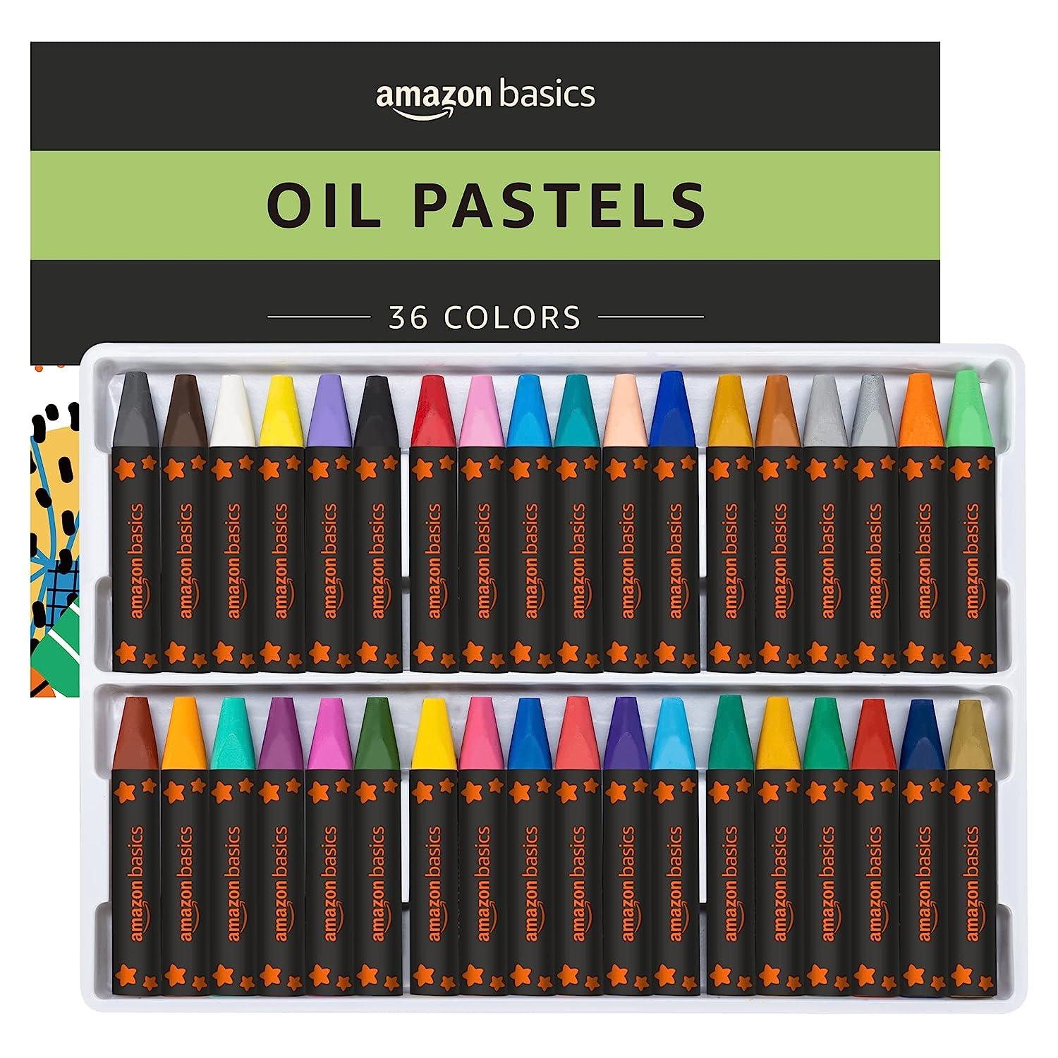 Amazon Basics Washable Oil Pastels Crayon Set 36 Pack for $4.41 Shipped