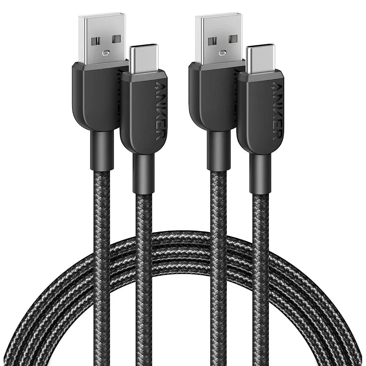 Anker USB A to USB C 15W Charging Cable 2 Pack for $5.99