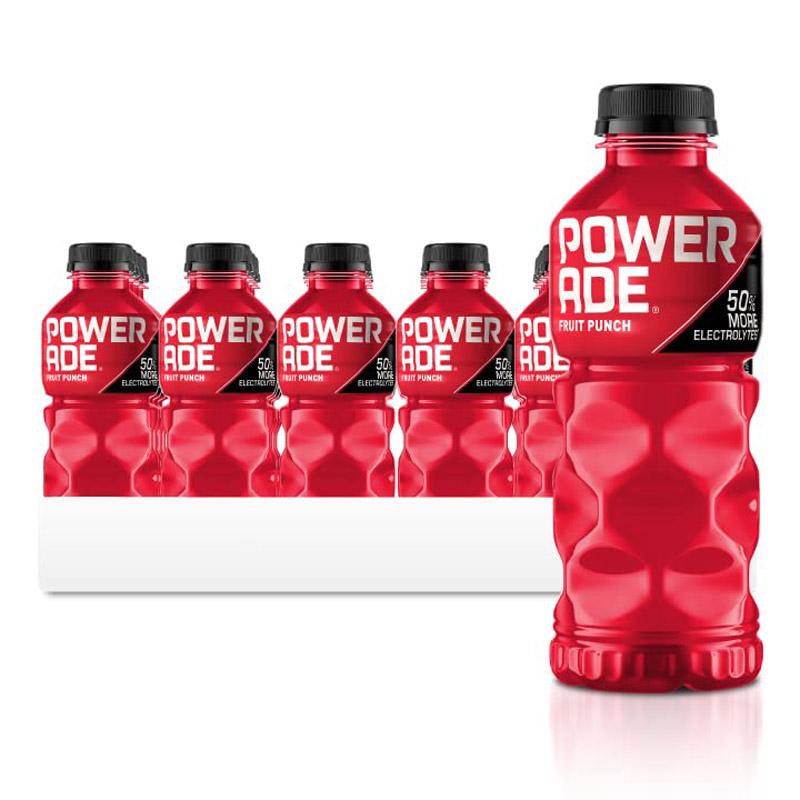 Powerade Fruit Punch Sports Drinks 24 Pack for $12.72