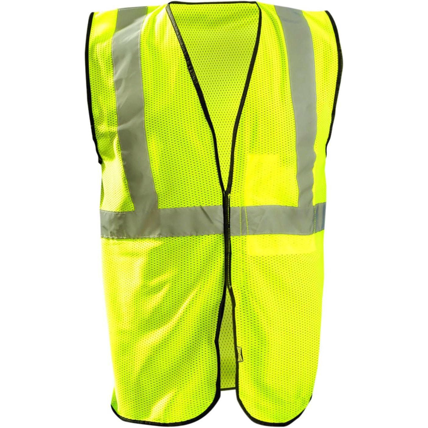 OccuNomix Class 2 Mesh Single Stripe 2XL Safety Vests for $0.86