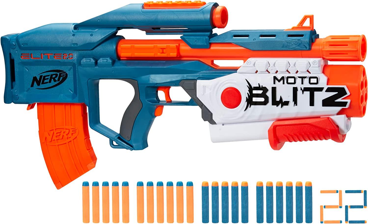 Nerf Elite 2.0 Motoblitz Blaster with Scope for $14.97