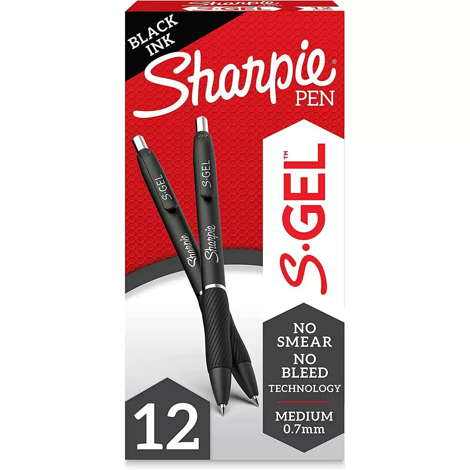 Sharpie Medium Point S-Gel Pens 12 Pack for $7.57 Shipped