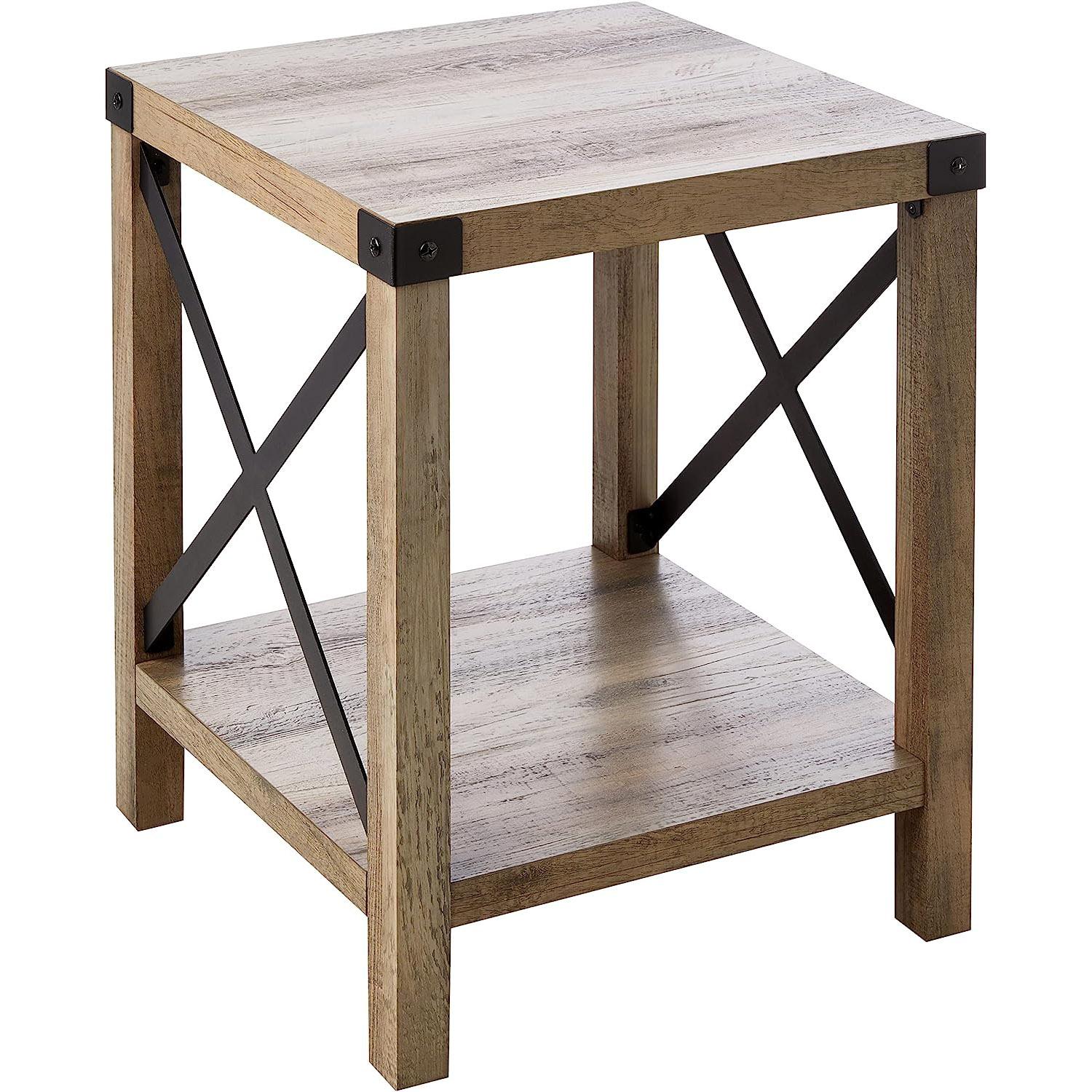 Walker Edison Sedalia Modern Farmhouse Metal X Side Table for $35.89 Shipped