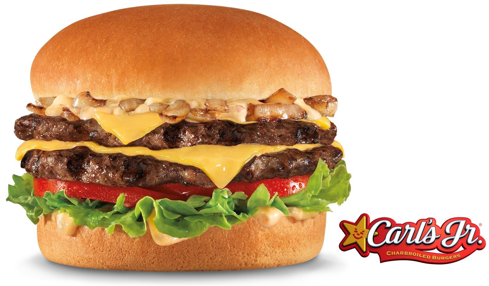 Carls Jr Double Cheeseburger for $0.82