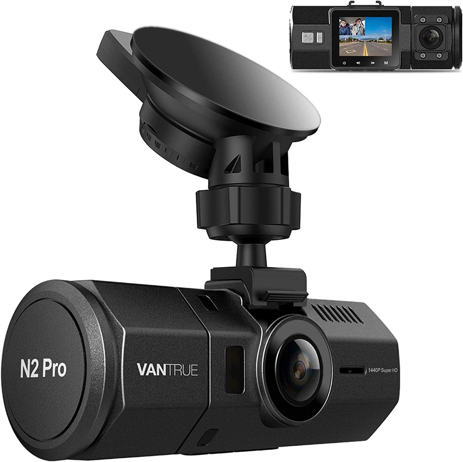 Vantrue N2 Pro Uber Dual Dash Cam Infrared Night Vision for $118.99 Shipped