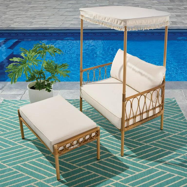 Better Homes and Gardens Willow 2-Piece Outdoor Canopy Chair for $140 Shipped