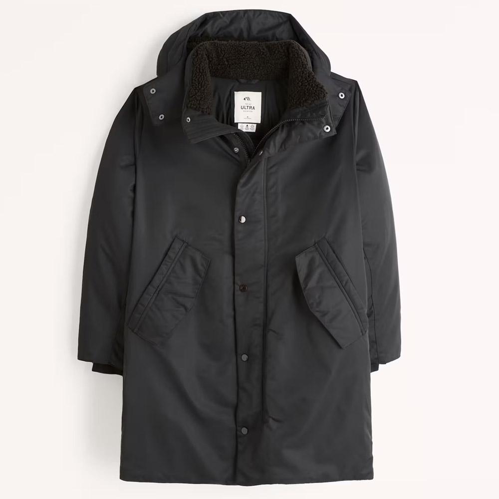 Abercrombie and Fitch Mens Ultra Parka Jacket for $54.97