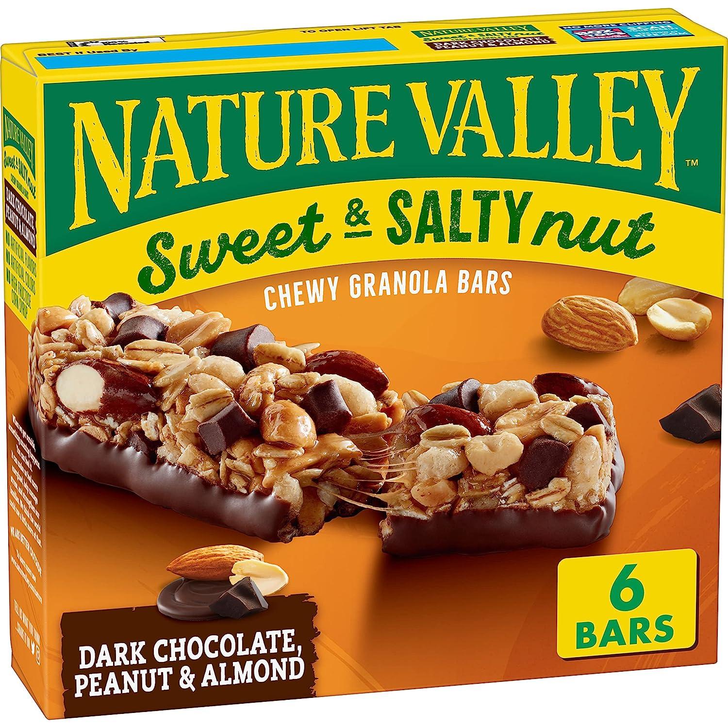 Nature Valley Sweet and Salty Nut Bars 6 Pack for $1.99