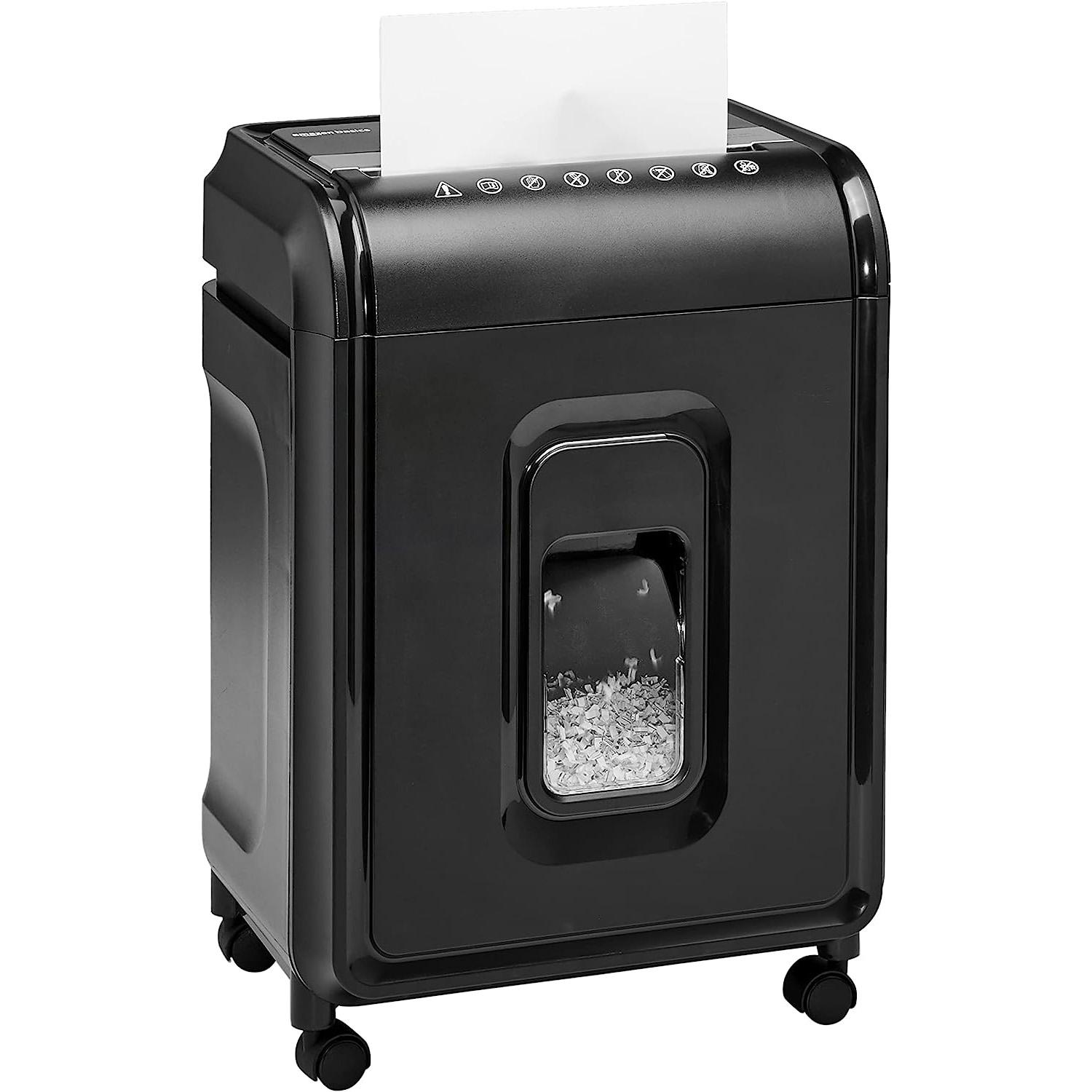 Amazon Basics 12 Sheet High Security Micro Cut Paper Shredder for $61.98 Shipped