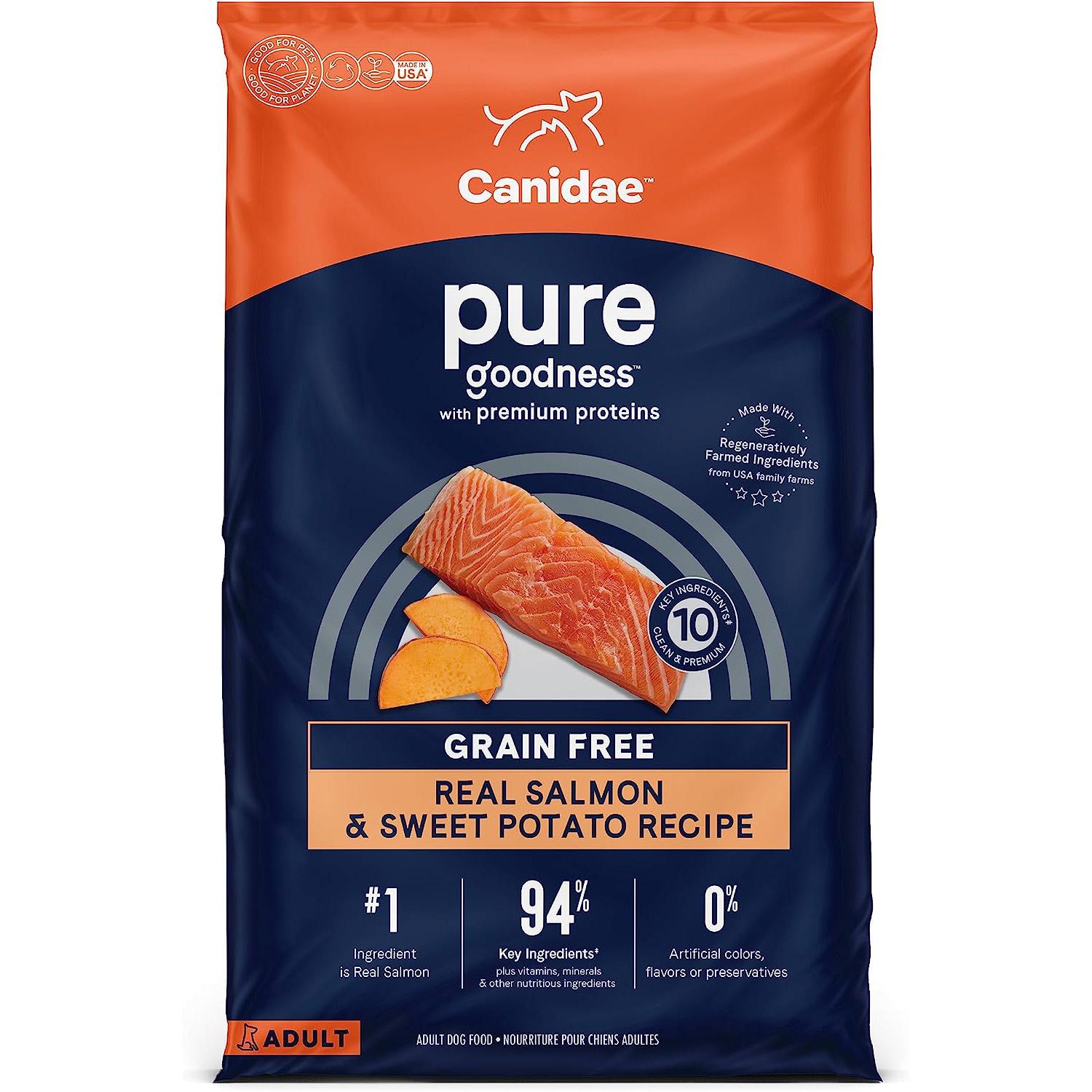 Canidae Pure Limited Ingredient Premium Adult Dry Dog Food 22Lbs for $35.19 Shipped