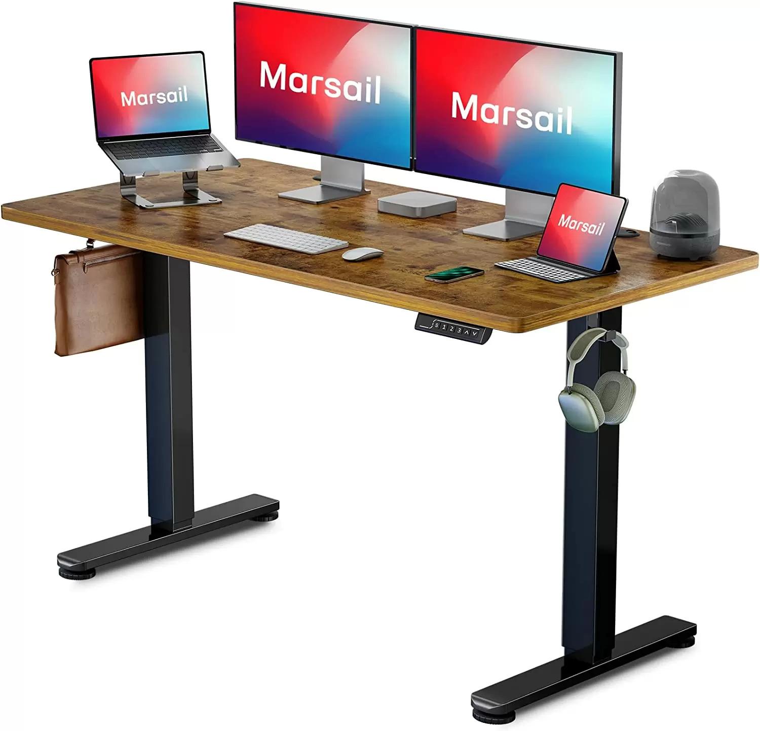 48in Marsail Adjustable Electric Standing Desk for $103.56 Shipped