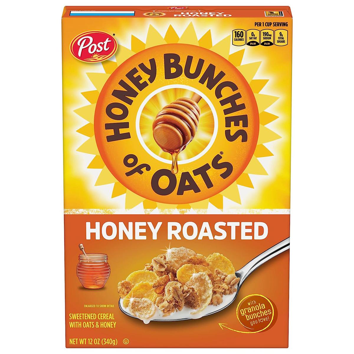 Honey Bunches of Oats Honey Roasted 12oz for $1.84 Shipped